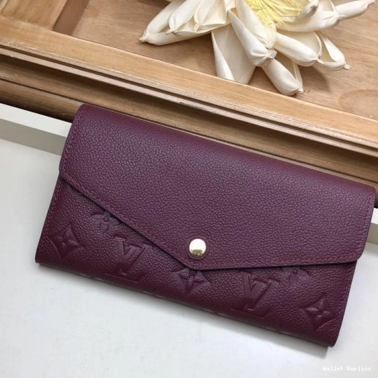 Affordable LOUIS WALLET VUITTON SARAH 0814
